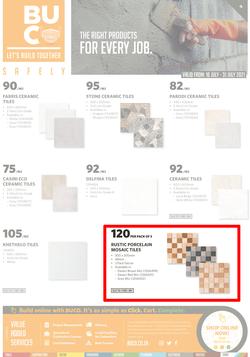 BUCO (16 July - 31 July 2021) | Valid in Bloemfontein, Kathu, Kimberley, Klerksdorp, Welkom, page 1