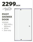 Aqua Dior Pivot Shower Door-900-1100 x 1850mm