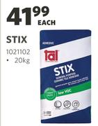 Tal Stix-20Kg Each