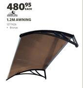 Swartland 1.2m Awning (Bronze)-Each