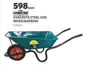 Livingstone Concrete Steel CKD Wheelbarrow-Each