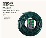 Agrinet Garden Hose Pipe With Fittings-Each