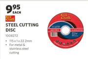 Tork Craft Steel Cutting Disc-Each
