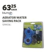 Triumph Aerator Water Saving Pack-Each