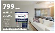 Duram Wall & Ceiling-20L Each