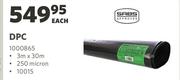 DPC-3m x 30m Each