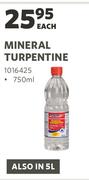 Powafix Mineral Turpentine-750ml Each