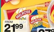Melrose Cheese Slices Assorted-200g