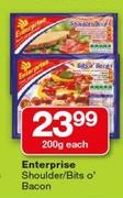 Enterprise Shoulder/Bits O Bacon-200g Each