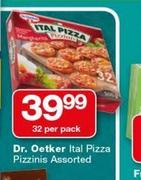 Dr. Oetker Ital Pizzza Pizzinis Assorted-32 per Pack