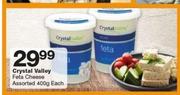 Crystal Valley Feta Cheese Assorted-400g