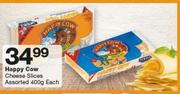 Happy Cow Cheese Slices Assorted-400g Each