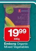 Emborg Organic Mixed Vegetables-400g