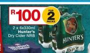 Hunter's Dry Cinder NRB-2 x 6 x 330ml