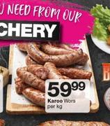 Karoo Wors-Per Kg