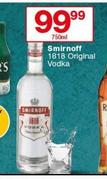 Smirnoff 1818 Original Vodka-750ml