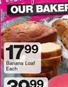 Banana Loaf-Each