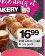 Hot Cross Buns 6-Per Pack