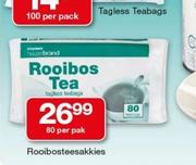 Housebrand Rooibosteesakkies-80 Per Pak