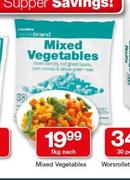Housebrand Mixed Vegetables-1Kg Each