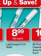 Housebrand Lightweight Foil Refill-5m Each