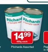 Housebrand Pilchards-400g Each