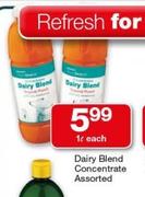 Housebrand Dairy Blend Concentrate-1L Each