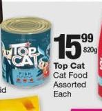 Top Cat Cat Food-820g