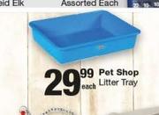 Pet Shop Litter Tray