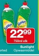 Sunlight Opwasmiddel-750ml Elk