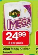 Dinu Mega Kitchen Towels 2 Per Pack