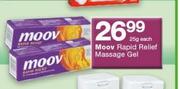Moov Rapid Relief Massage Gel-25g Each