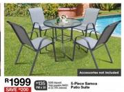 5 Piece Samoa Patio Suite