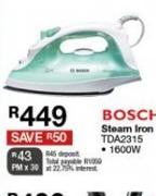 Bosch Steam Iron TDA2315