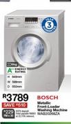 Bosch 6Kg Metallic Front Loader Washing Machine WAB20268ZA