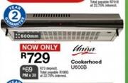 Univa 600mm Cookerhood U600B