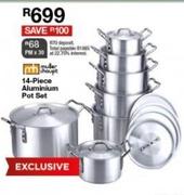 MulerShaupt 14 Piece Aluminium Pot Set