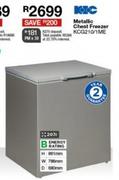 KIC 207Ltr Metallic Chest Freezer