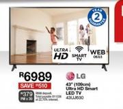LG 43" Ultra HD Smart LED TV 43UJ630