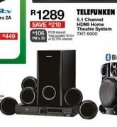 Telefunken 5.1 Channel HDMI Home Theatre System THT-5000