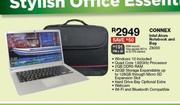 Connex Intel Atom Notebook And Bag
