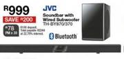 JVC Soundbar With Wired Subwoofer TH-BYB70/370