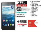 Hisense C30 Lite 5" Smartphone With Free Vodacom 3 In 1 Sim