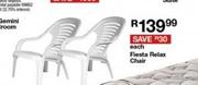 Fiesta Relax Chair-Each
