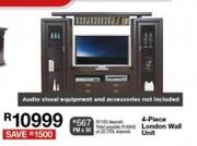 4 Piece London Wall Unit