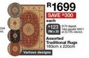 Assorted Traditional Rugs 160x220cm