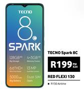Tecno Spark 8C-On Red Flexi 130