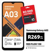 Samsung Galaxy A03-On Red Flexi 130
