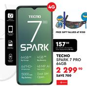 Tecno Spark 7 Pro 64GB 4G