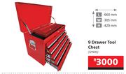 Mastercraft 9 Drawer Tool Chest